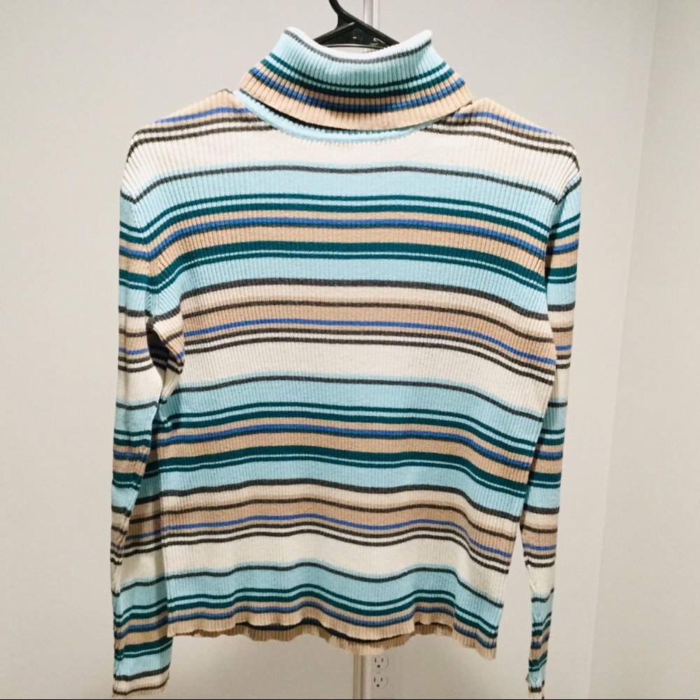 Beautiful striped sweater by Relativity
